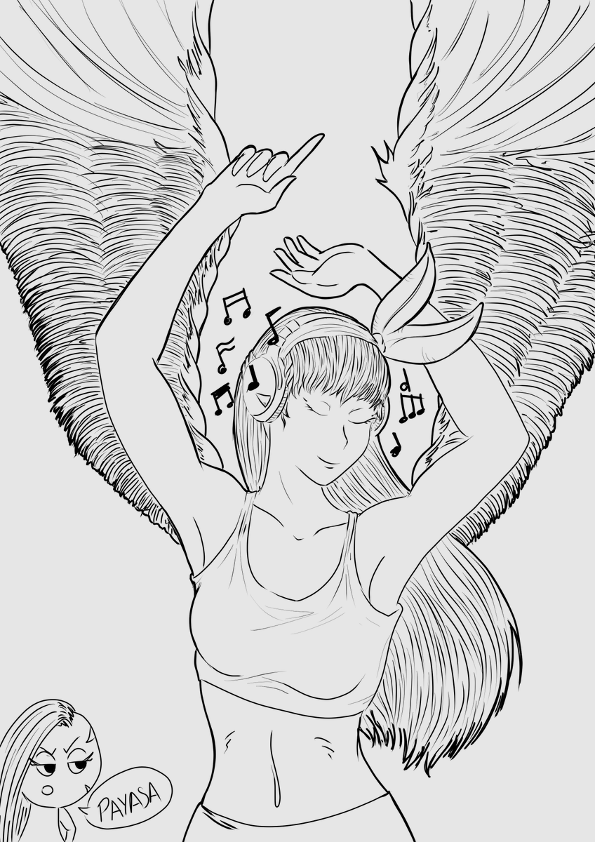 UndertheAngel's tweet photo. El mundo se acaba y Mimi baila.

(Y any se queja) https://t.co/tWGKR39r65