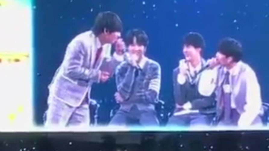 Remember this??? When Taehyung is singing ALL OF ME LIVE, then all of a sudden he stood up & pointed at Jungkook so the maknae suddenly harmonized with him???? They did that on the spot