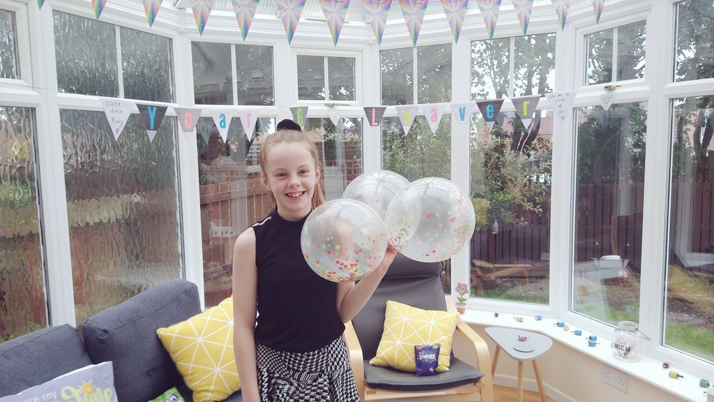 MrsPx's tweet photo. @OlqopPrimary mini family party for Ruby tonight to celebrate the end of an amazing time at our Lady- have a fab summer everyone and Sofia will see u in September x https://t.co/kJ7v1cMcLL