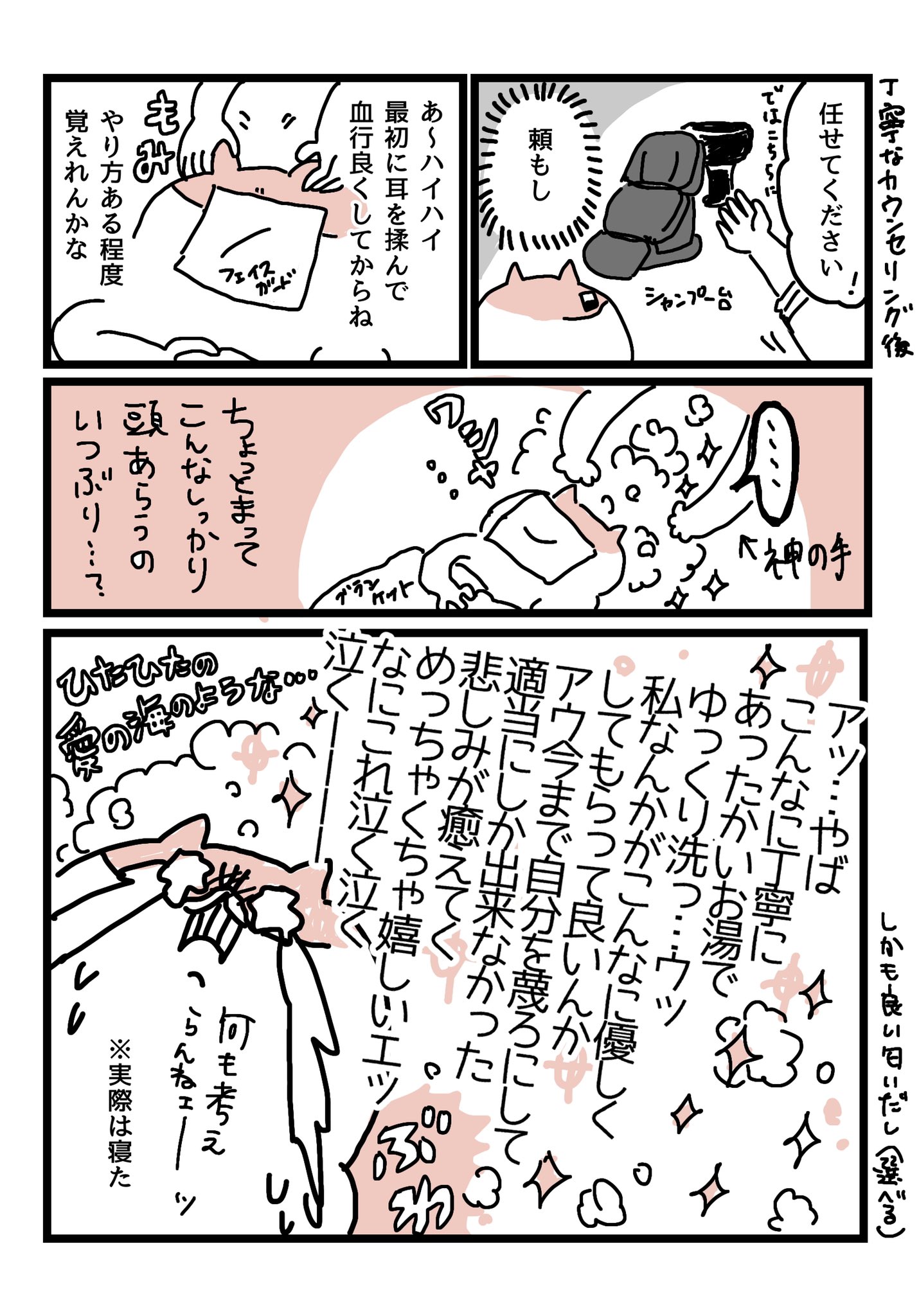 せるこ على تويتر 美容室にヘッドスパ行って最高だった話と美容師さんに聞いた頭皮マッサージの話 肝心の仕上がりについて書くの忘れるくらい洗ってるときが嬉しかった 連獅子はスルスルになったよ T Co 9dyl4eaxoy تويتر