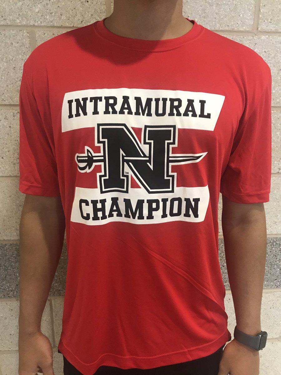 IMNicholls's tweet photo. Want a chance to win a Nicholls IM Champion shirt? We will be giving away 10 shirts to students/faculty/staff that do the following:

1. Follow @IMNicholls 

2. Retweet this tweet

Help spread the word about Nicholls Intramurals! https://t.co/5pnz9rGVkv
