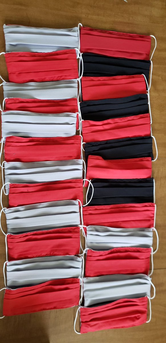 StefanieSlekis's tweet photo. Happy #RedOutFriday there's still time to sign-up & walk/run #Virtual2020 #Colonel5k & support @Nicholls_XCTF We're just 6 participants away from raising $1,000 for our teams! All registrations pick a red or black race t-shirt & receive a homemade mask! https://t.co/AhyRQznoiO https://t.co/CKhML3Kas0