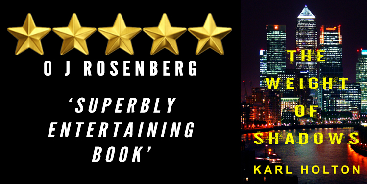 #BookReview of The Weight of Shadows by @KarlHolton Enjoy a FREE copy when you join the Shadow Club at: karlholton.com/shadow-club/ What would you do at the dying of the light? #Crime #Thriller #WritingCommunity