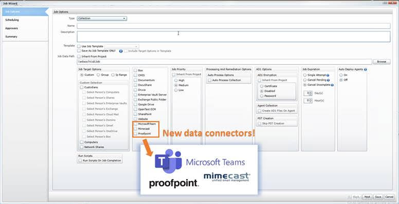 Need to feel connected? Our #FeatureFocus holds the answer. AD eDiscovery’s new #DataConnectors eliminate manual exports + imports, maintain chain of custody, and seamlessly funnel data into AD eDiscovery for forensically sound collections. See the list: bit.ly/39eGQzT