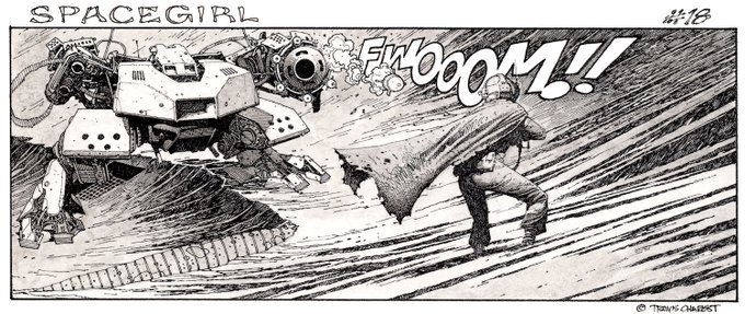Travis Charest's Spacegirl is always a beautiful comic to revisit 