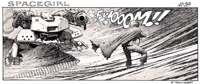 Travis Charest's Spacegirl is always a beautiful comic to revisit 