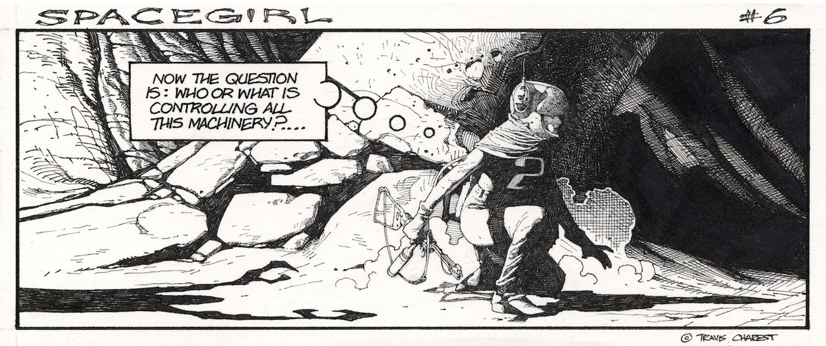 Travis Charest's Spacegirl is always a beautiful comic to revisit 