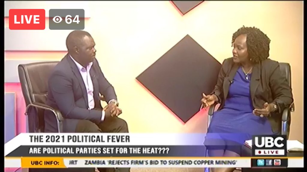ubctvuganda's tweet photo. On Air: #PickaPoint with @lukomwamj and Hon. Nabilah Naggayi Ssempala.
Watch live: https://t.co/Qw8E6pIgUS
#PickaPoint
#UBCUpdates https://t.co/UjYjDMJ0o6