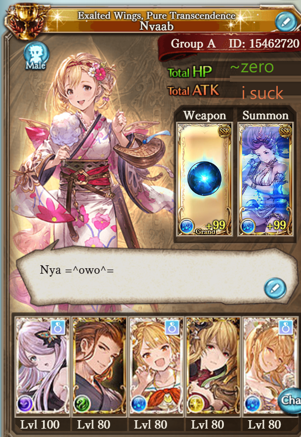 patanaab's tweet photo. #gbfintro 🌸 Hi! im nyaab
🌸my twitter friends say im esport
🌸but crew is always 🧐 when i say smth
🌸im living for aaron content
🌸my biggest strenght is tryharding gw
🌸varoon lord but i deal 3 dmg per ougi
🌸chars displayed on my profile are fave!!+aaron
thats all! luv ya!! https://t.co/Fmtk6vkOFv