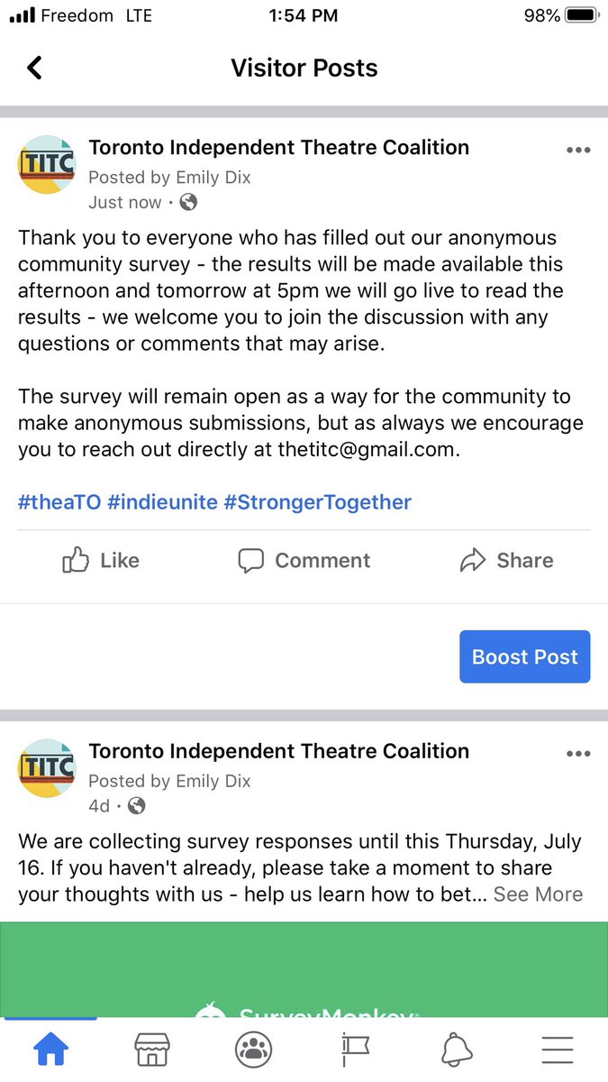 the_titc's tweet photo. Thank you to everyone who has filled out our anonymous community survey - the results will be made available this afternoon and tomorrow at 5pm we will go live to read the results - we welcome you to join the discussion with any questions or comments that may arise. https://t.co/c1rSCX9duu