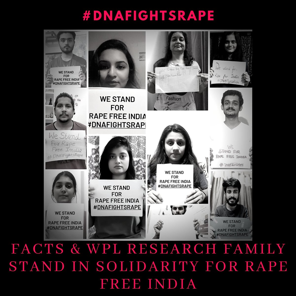 Fight_forchange's tweet photo. Better the Evidence Collection, Better The Justice Served.
This International Criminal Justice Day @Fight_forchange  and @ResearchWpl  Family Stand In Solidarity For Rape Free India #DNAFightsRape @unwomenindia @wherestheDNA  @UN_Women @thewire_in @RedFMIndia https://t.co/3sB2wf1uQs