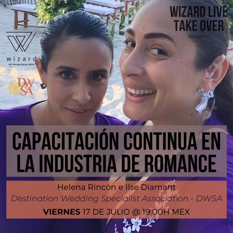 SECTUR_mx's tweet photo. En este proceso de reapertura paulatina en México, te invitamos a continuar con la capacitación en #TurismoRomance y eventos sociales, de la mano de expertos en la materia.

🗓Viernes 17 de julio.
⏰19:00 hrs.
👩🏻‍💻FB Live/wizardrivieramaya https://t.co/nnkrHybbzs