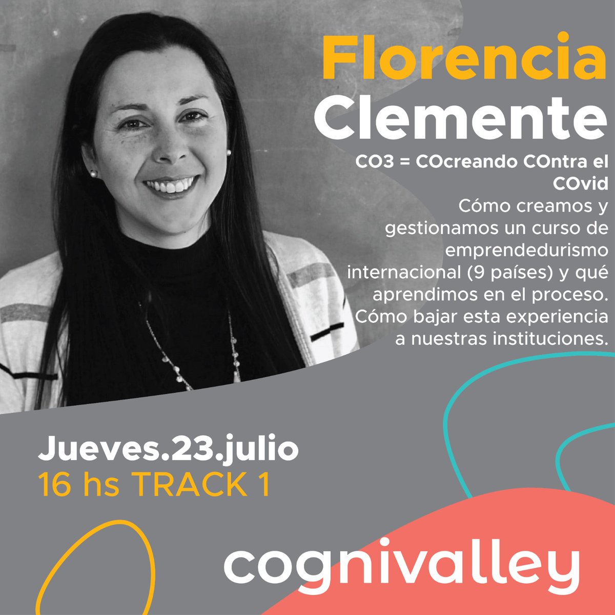 CentroIthaKa's tweet photo. ¡Este jueves! Florencia Clemente (@FloClementeUy) estará compartiendo su experiencia como docente de un curso de emprendedurismo internacional en el #CognyValley.

¡No te lo pierdas! 👇🏼
https://t.co/Vr8t5DLJiR https://t.co/j1itovyFIG