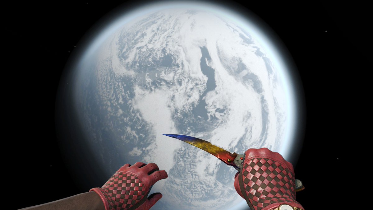 I'm doing a giveaway with <a href="/zipelCS/">zipeL🇩🇰</a> of this knife.

RULES:

Follow myself and <a href="/zipelCS/">zipeL🇩🇰</a> 

RT the ting

Reply with a photo of your watch! If you don't have a watch then attach a picture of a watch :D

Winner decided on Sunday! Unless I'm lazy