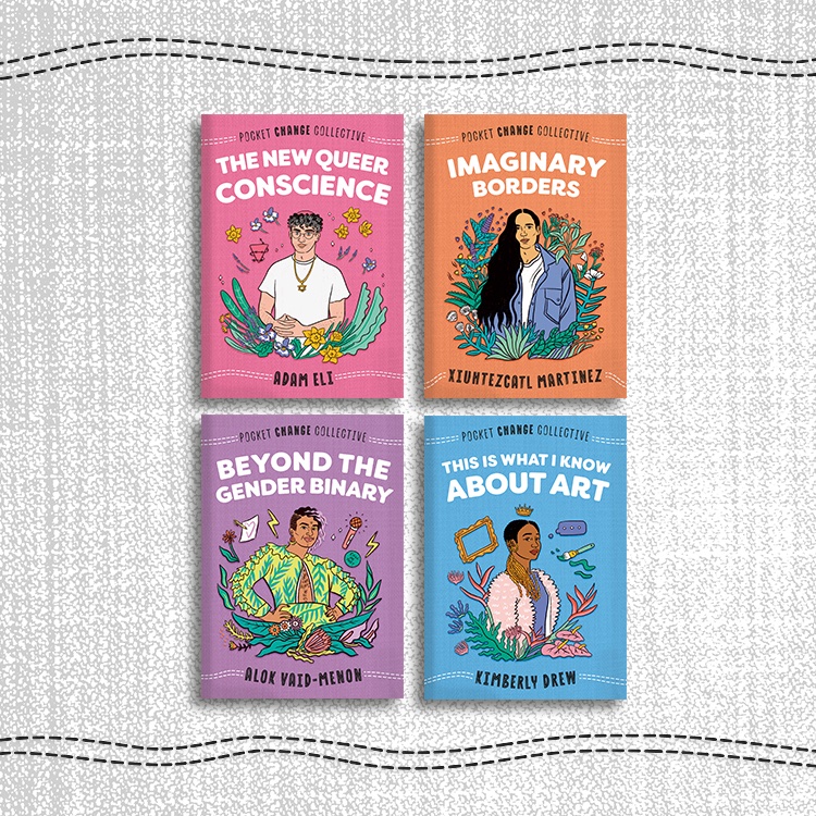 WorkshopBooks's tweet photo. Looking for another great nonfiction read? Check out these brilliant and accessible titles by @museummammy @alokvmenon @aewerner @xiuhtezcatl! Covers by @ashlukadraws
#PocketChangeCollective #ThisIsWhatIKnowAboutArt #ImaginaryBorders #BeyondTheGenderBinary #TheNewQueerConscience https://t.co/psycMEUrI2
