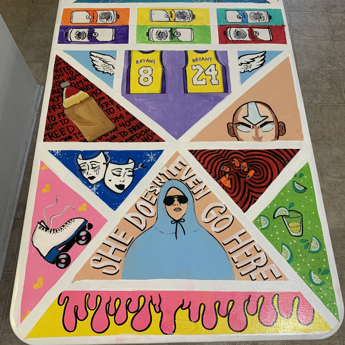 Kitore's tweet image. Custom BP table I did for myself ❤️