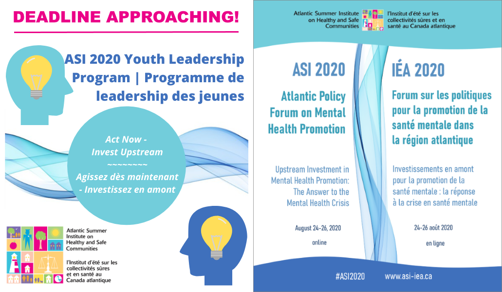 ASI_HSC's tweet photo. Please RT!
Apply ASAP for the #ASI2020 Youth Leadership Program! https://t.co/YVeBdWV3iH

Network, collaborate w/ peers, learn skills, share experiences w/ professionals &amp; have a voice in shaping the agenda for youth mental health! No cost to youth thx to title sponsor @TD_Canada https://t.co/VJBihHk5tf