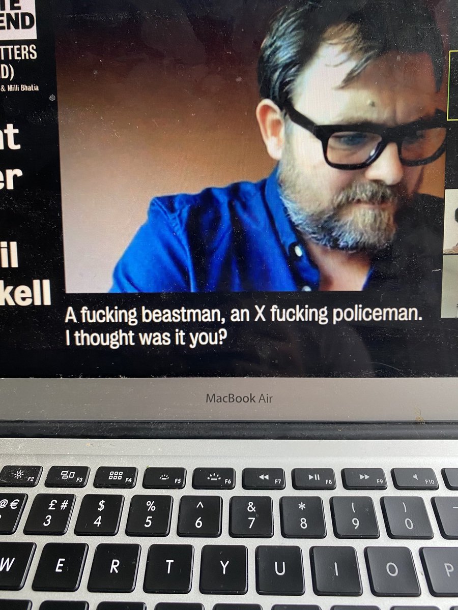 Cparks1976's tweet photo. Immensely powerful letter from #clintdyer spoken by my incredible friend #maskell
@royalcourt
#MyWhiteBestFriend https://t.co/ujM5oXS9hb