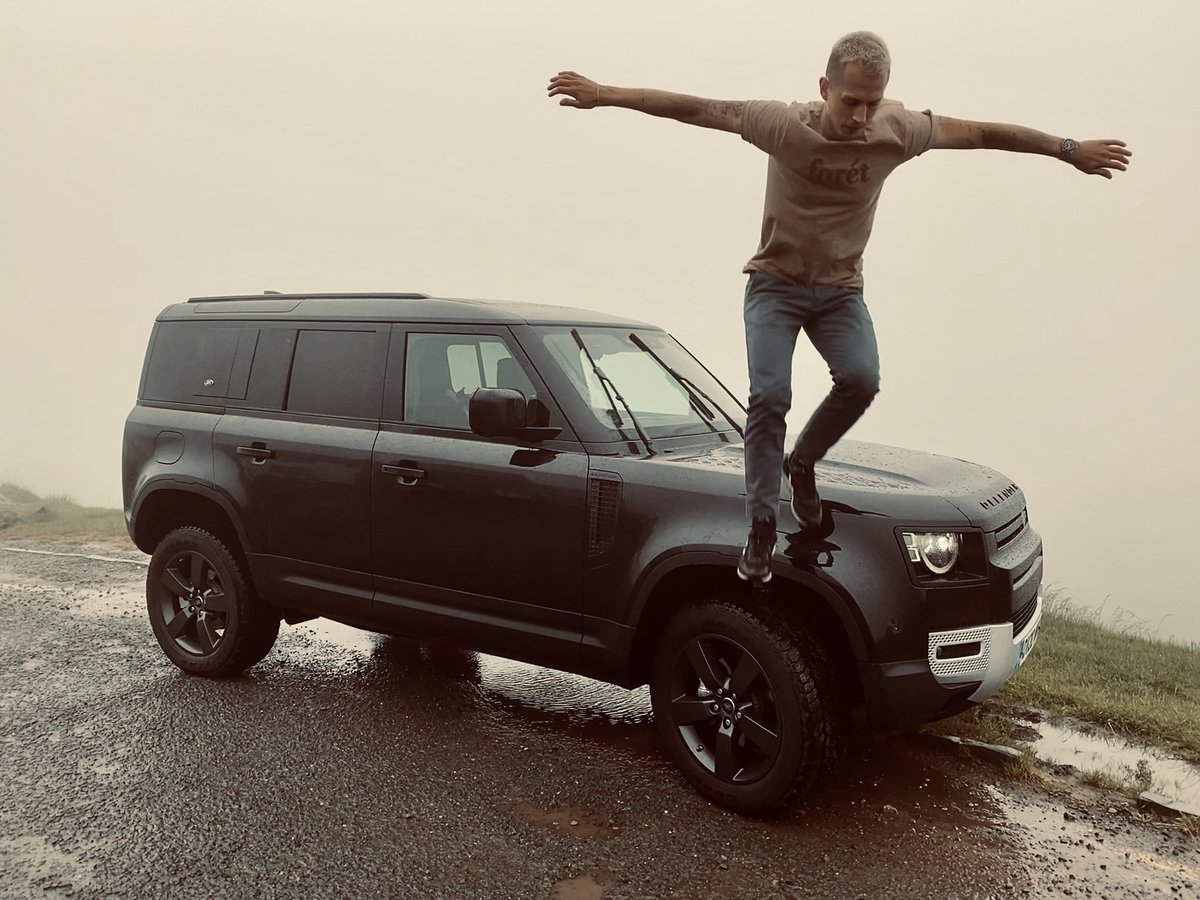 Drove to a nice viewpoint... 😂. #defender #adventurecalling