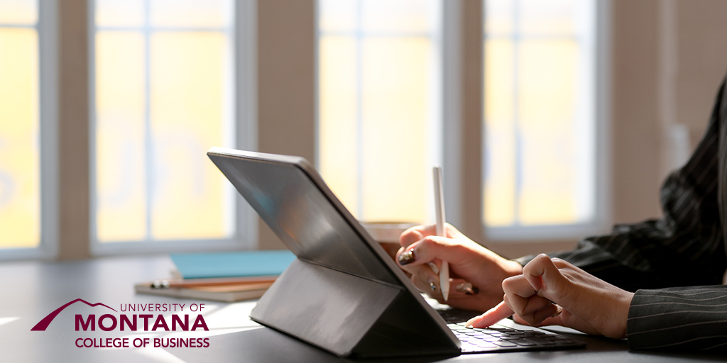 UMontanaBiz's tweet photo. This fall and spring our Master's of Accountancy program will be offering flexible delivery, allowing students to take classes online, in the classroom or a combination of the two. Apply before Aug. 1 and receive a free application waiver! https://t.co/t2KAFDrAyd #MAcct https://t.co/AMZrKY1lhV