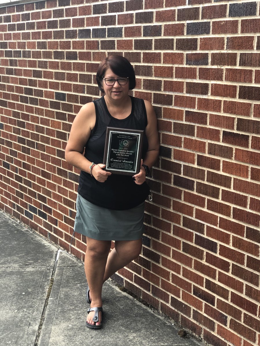 MVSchools's tweet photo. Congratulations to Family-School Migrant Liaison, Veronica Gonzalez! 
She has been selected as the Washington State Migrant Student Advocate of the Year. Thank you, Veronica for your dedication to our students and families! https://t.co/DShj2zDgyL