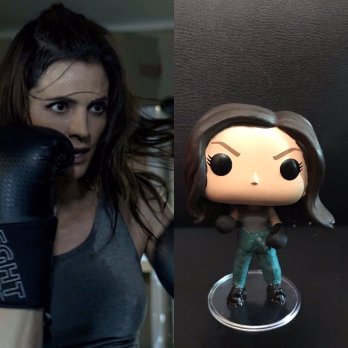 Bones4L's tweet photo. These custom funko pops was all made before @AbsentiaSeries Aired that’s how much I love this show.

Hope you like them I appreciate this show so much 👁
@Stana_Katic @heusinger @AbsentiaSeries @EvilWillPascoe #Absentiacustommadefunkopops #custommadebyme #Absentiaseason3 https://t.co/XfqoGrxWnB