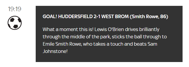 19:19 couldn't make it up #lufc
