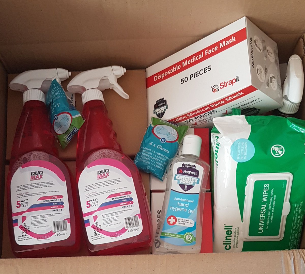 Fleckney Village CC π‘π’ (@fvcc) on Twitter photo Thanks to <a href="/NatWest_Cricket/">NatWest Cricket</a> for the care package. This will save us a couple of hundred quid in PPE Thanks to <a href="/NatWest_Cricket/">NatWest Cricket</a> for the care package. This will save us a couple of hundred quid in PPE
