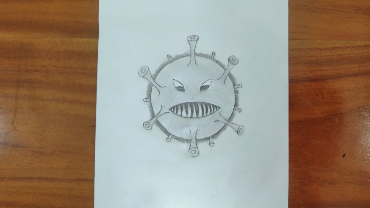 EpicArtist34's tweet photo. how to draw coronavirus step by step | coronavirus drawing

#howto #howtodrawing #drawing #pencilsketch #Pencildrawing #3ddrawing
to watch tutorial check link https://t.co/zYob9QEO1o https://t.co/uICEn93our