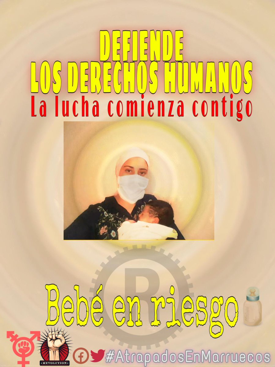 sad_maria's tweet photo. 🔴#URGENTE: 
➡️Jalila tiene que volver a casa🇪🇦
➡️Agilizar trámites para salvar la vida del bebé ⚠️
#atrapadosenmarruecos #racimoinstitucional @APDHA @ONU_es @AranchaGlezLaya @EmbEspanaRabat @MAECgob @Declaracion @KRLS @bernatsole https://t.co/mw6t4wrrpO