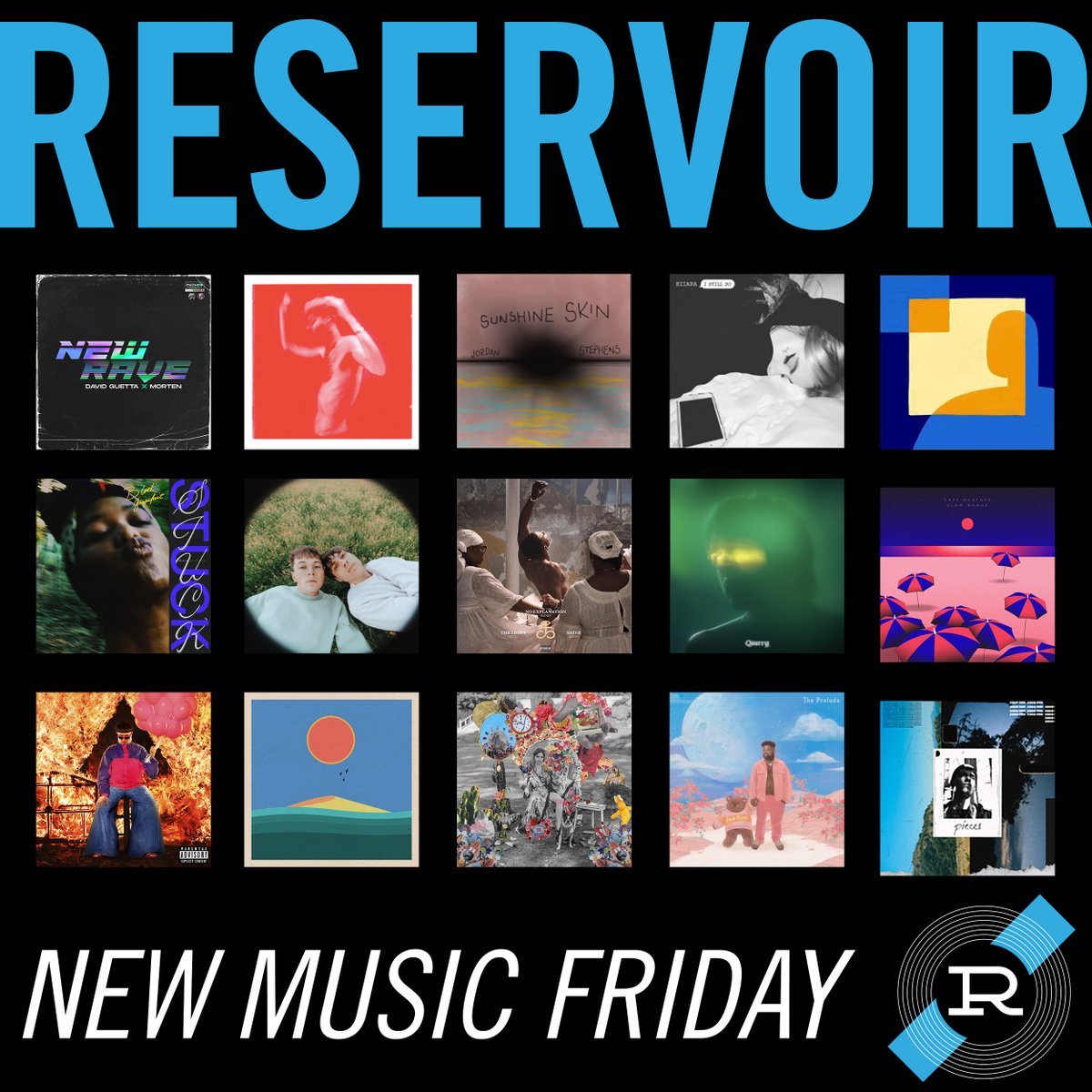 #NewMusicFriday

🌟<a href="/joeyBADASS/">BADMON</a>
🙌<a href="/davidguetta/">David Guetta</a>
💙<a href="/KIIARA/">kiiara</a>
🤴<a href="/quarrywastaken/">Quarry</a>
💎<a href="/realpinksweats/">Pink Sweat$</a>
💔<a href="/songsbyjoan/">joan</a>
🔥<a href="/Olivertree/">Oliver Tree</a>
🕺<a href="/cape_weather/">Cape Weather</a>
👏<a href="/blkgrapefruit/">Black Grapefruit</a>
🎹<a href="/GabrielleAplin/">Gabrielle Aplin</a>
🧩@AdamRomOfficial 
🎇<a href="/TheCoronas/">The Coronas</a>
🌴<a href="/robinjcmillar/">Robin Millar</a>  
🎸<a href="/JoeCang/">Joe Cang</a>

And more!

Stream: spoti.fi/37q921z