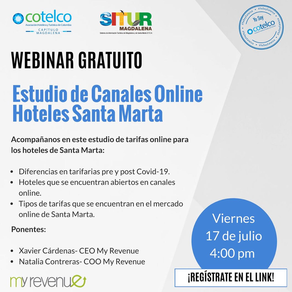 SiturMagdalena's tweet photo. 📣Exclusiva para la Oferta Hotelera de Santa Marta
@HotelesenSmr

📎LINK: https://t.co/vf4o6QdEAD https://t.co/vXwspEBH56