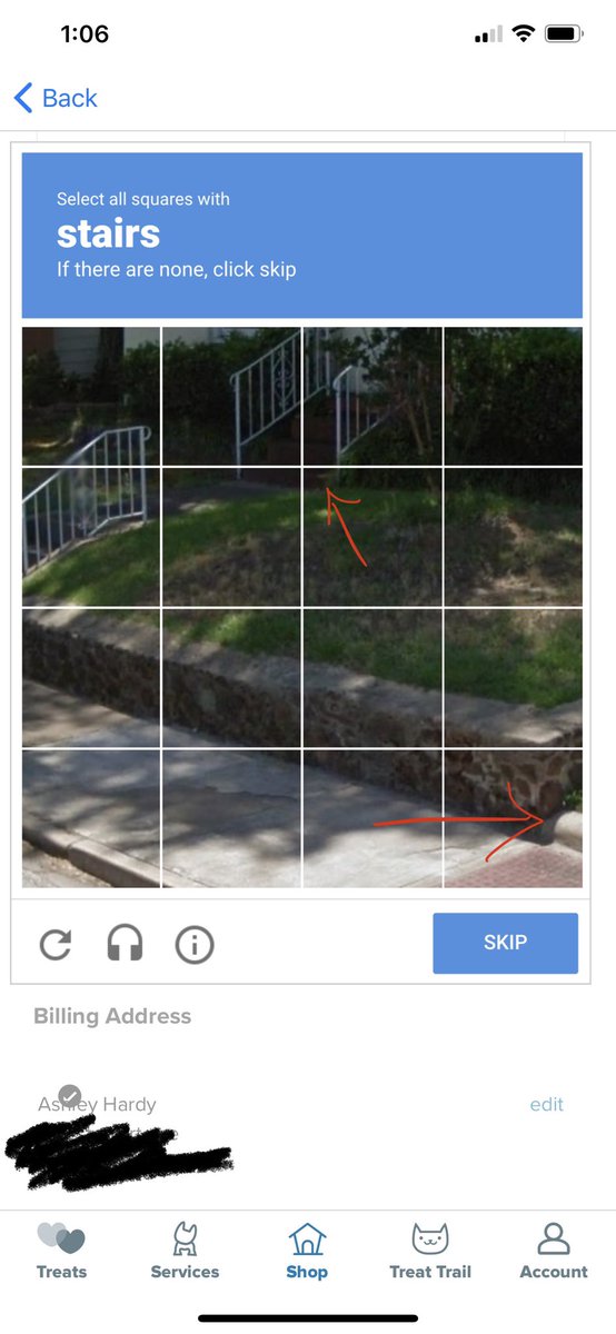 ashley__hardy's tweet photo. @PetSmart &amp; reCAPTCHA over here trying to trick me🧐 Gonna go sulk in my room and second guess myself like I did after every single multiple choice test in school😒 https://t.co/6WncGituI7