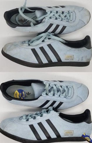 Argentina Blue Trimm Stars in for a Steam &amp; Deep Clean!
I have to say the build quality on these is immense!
Have a great evening Halo.Solers!

#saynotoredying #sayhellotorelettering #adidas #adidasoriginals #3stripes