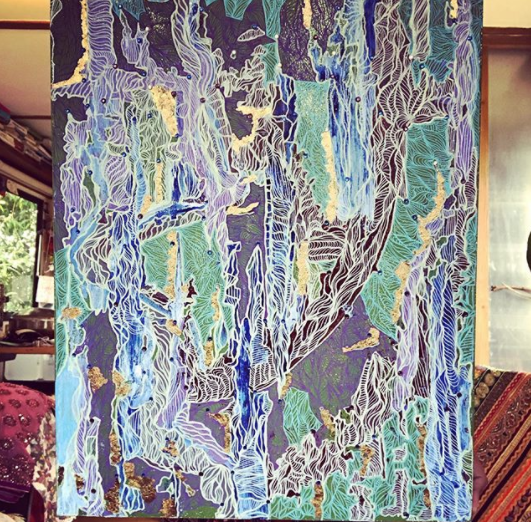 couturestartup's tweet photo. Glorious new art from Sequin Kay.

This will be on display at Couture Collective, 659 Fulham Road, London, SW6 5PY, this weekend.

*Pic by Sequin Kay

#artistsoninstagram #femaleartist #illustration #acrylicpainting #artofinstagram #artlife #workspaces #rentworkspace #artistspace https://t.co/dza1RGZeJC