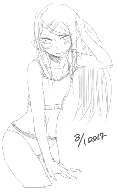 今までの落書きサヤ師もこそっと
好きというのもあるのですが何回描いてもこれだ!という感触がなく完成させたつもりでも後でモヤモヤしています
たぶんこれからモヤモヤします 