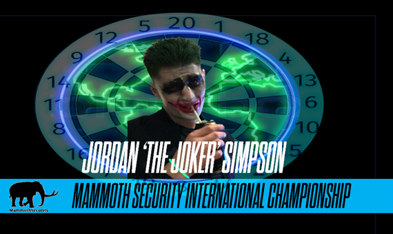 BankerDarts's tweet photo. 🇪🇸 Your next player going to Spain...

It's the Joker, @jordan_simp14! 

🙏Lets hope he packs his face paint!

#MSIC 🎯 https://t.co/67OqAZEnuz