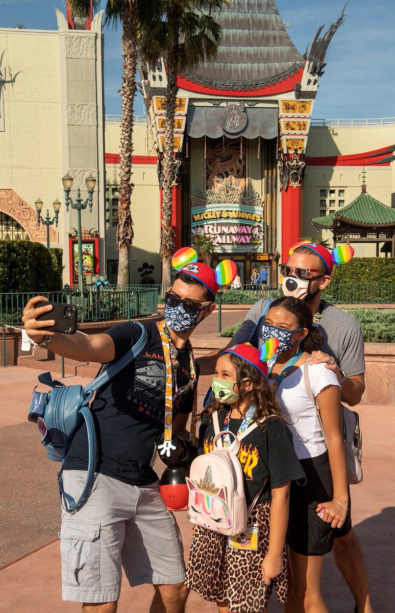 sobephoto's tweet photo. Disney’s Hollywood Studios and Epcot opened. We spoke to a family who visited Disney last week and they said all of the safety protocols temperature checks, masks, hand sanitizer, social distance were in place. 
📷Kent Phillips/Disney/SouthBeachPhoto 
#disney #disneyworld https://t.co/0kvJizwO1y