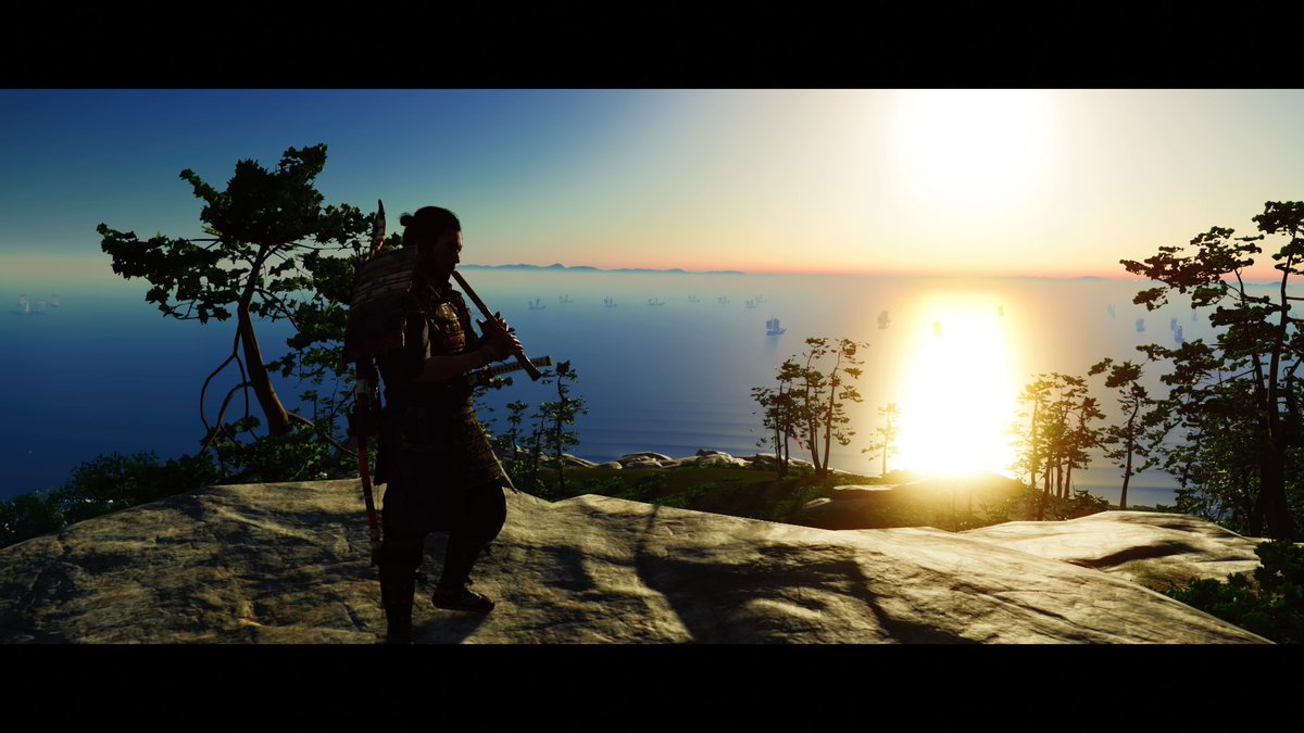Folukyqf's tweet photo. Paz #GhostOfTsushima https://t.co/0qOI1pqAgj