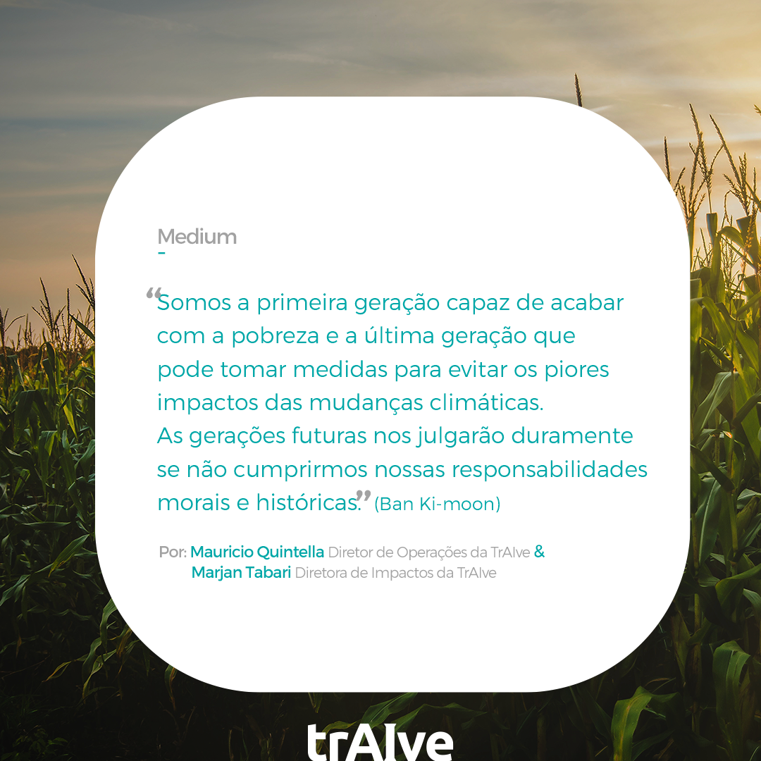 traivebrasil's tweet photo. Confira em nosso blog a visão de Mauricio Quintella, COO da Traive, junto de Marjan Tabari, nossa CIO, sobre os desafios da agricultura e o importante papel do financiamento para alcançar as metas de mudanças climáticas. Texto completo clicando no link: https://t.co/VNBwsInJ9E https://t.co/jbl2kfU8s2