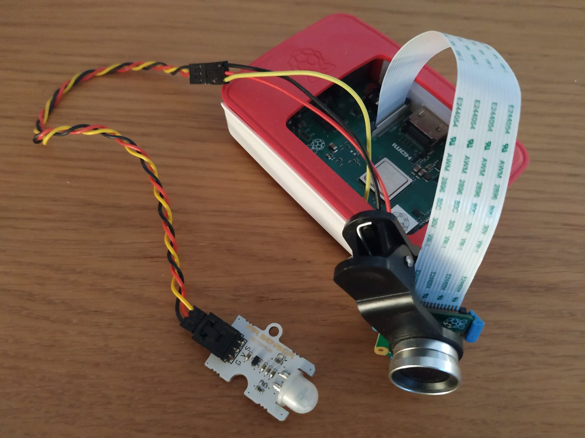 FerriTheMaker's tweet photo. Raspberry Pi DIY Remote Intruder Detector System With Telegram https://t.co/534LHg1MZy https://t.co/qlH22qMyN0