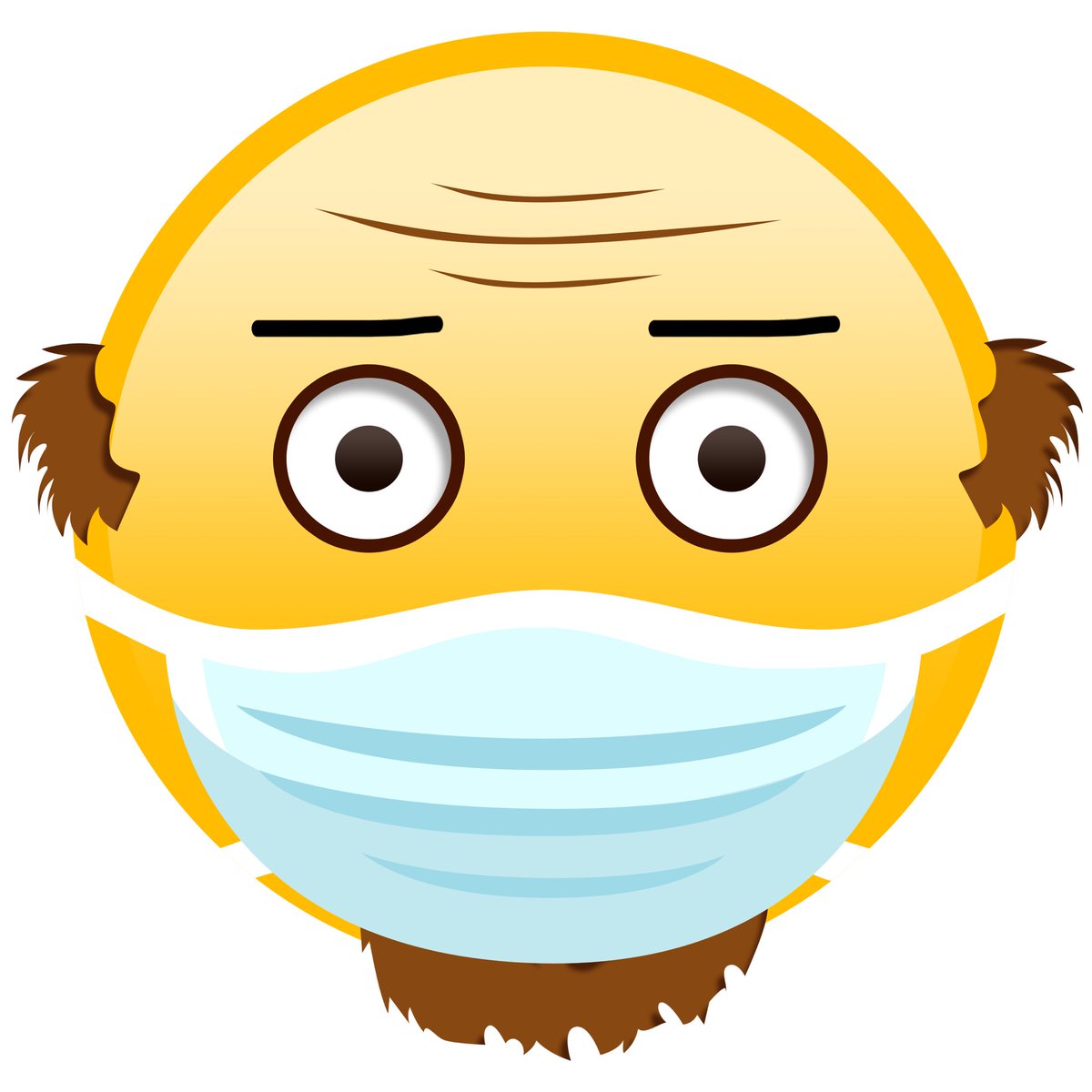 jimcramer's tweet photo. Wear a mask! 

Not just on #WorldEmojiDay, but every day! https://t.co/NRJx080gzi