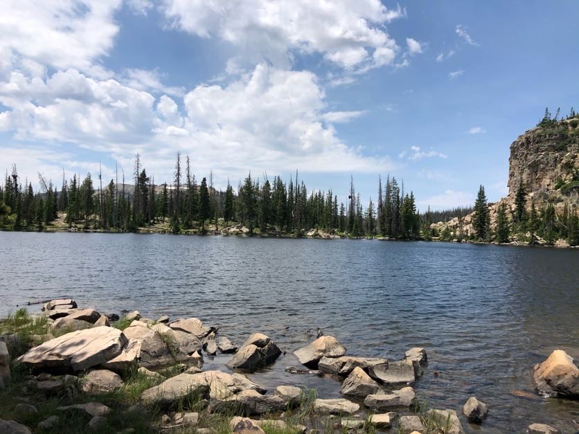 EllenShoemaker1's tweet photo. Enjoying our first few days in Utah at my sister’s house. View from her deck and our trip to Uintas National Forest yesterday. Worth the 29.5 hour drive! https://t.co/xmgvs38Dce