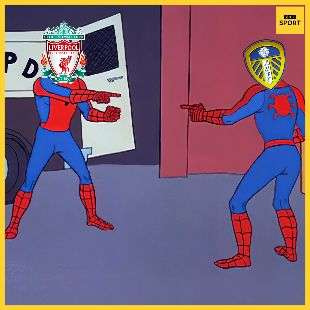 BBCMOTD's tweet photo. 1990: #lfc are crowned champions of England, #lufc are promoted to the top flight

2020: https://t.co/OOwKwrERQm