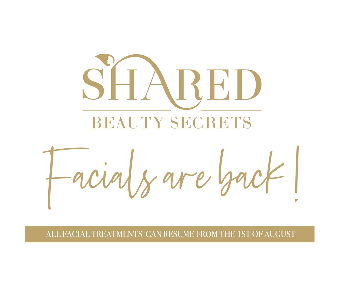 LavaShells's tweet photo. Facials are back! Following todayโs announcement all Facial treatments can resume from 1st August! ๐๐ป
โข
โข
โข
#Facials #Facetreatments #Facialsareback #August #1st #Spa #Salon #Beauty #Therapists #excited #lavashells #lavalove https://t.co/mVy7tM8gRW