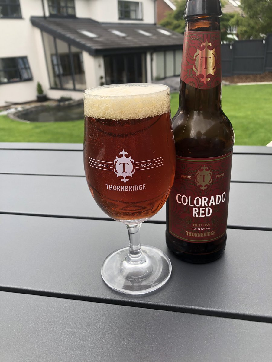PhilT1808's tweet photo. @ThornbridgeJB @thornbridge All set for a Friday evening too - cheers 🍻 https://t.co/PsB1A6SiYQ