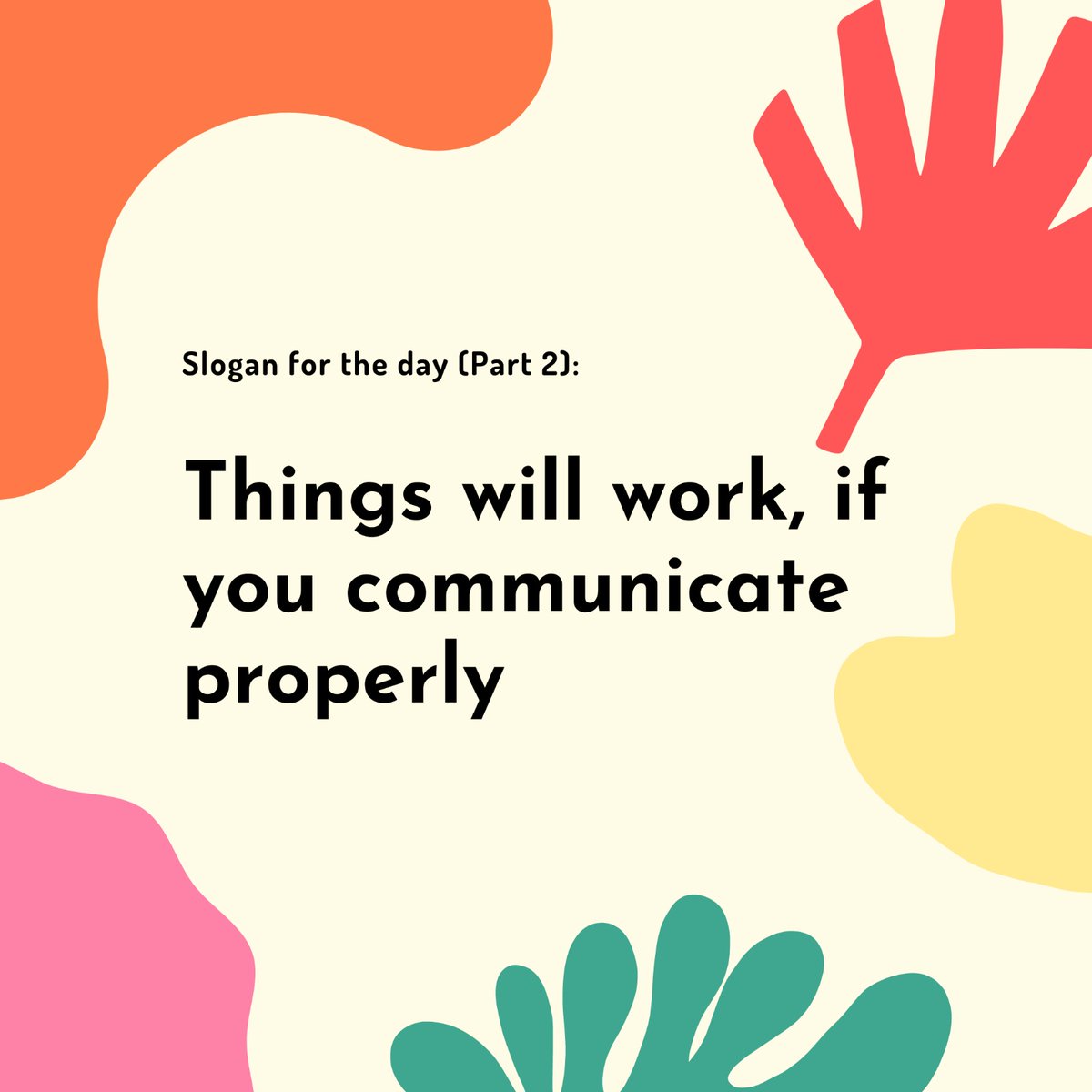 ATPLanguages's tweet photo. Being able to communicate effectively is perhaps the most important of all life skills.
Communication skills are important when giving & receiving information.
#communication #lifeskills #translation #valueofwords #languages #effectivecommunication #languageservices https://t.co/3OuP3Ydz1s