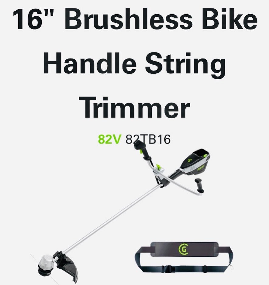 Caseylrand's tweet photo. Tough jobs require tough tools! Our 82TB16 is up to any challenge! @greenworkstools #batterypowered #greenworks #greencommunity #commercialgrade https://t.co/ycy5bPAXAe