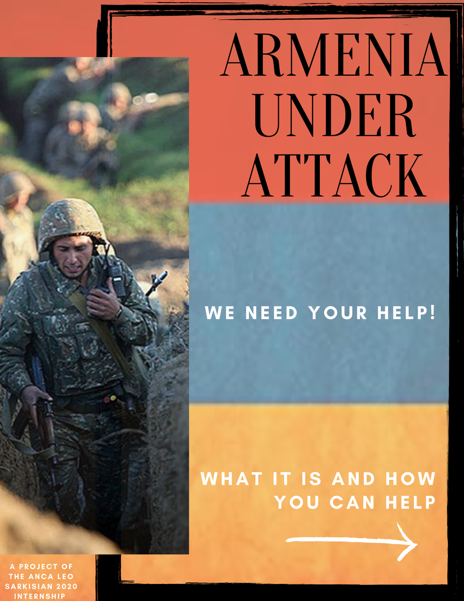 ANCA_DC's tweet photo. In light of recent #Azeri attacks and aggression towards #Armenia, this informational project details current events, a brief history, and ways to help. The project is called 
#ArmeniaStrong and it aims to advance the Armenian movement. https://t.co/zjNuUyMcLa https://t.co/h0HTYvAuqD