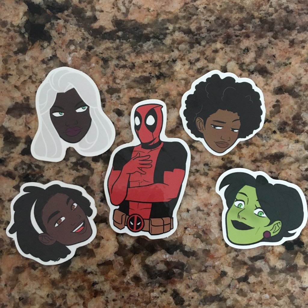 daisythrash's tweet photo. Yay! Got my #LivingHeroes stickers in the mail from @Steph_I_Will  today! Aren’t they gorgeous?! https://t.co/dSjdG0zvl0